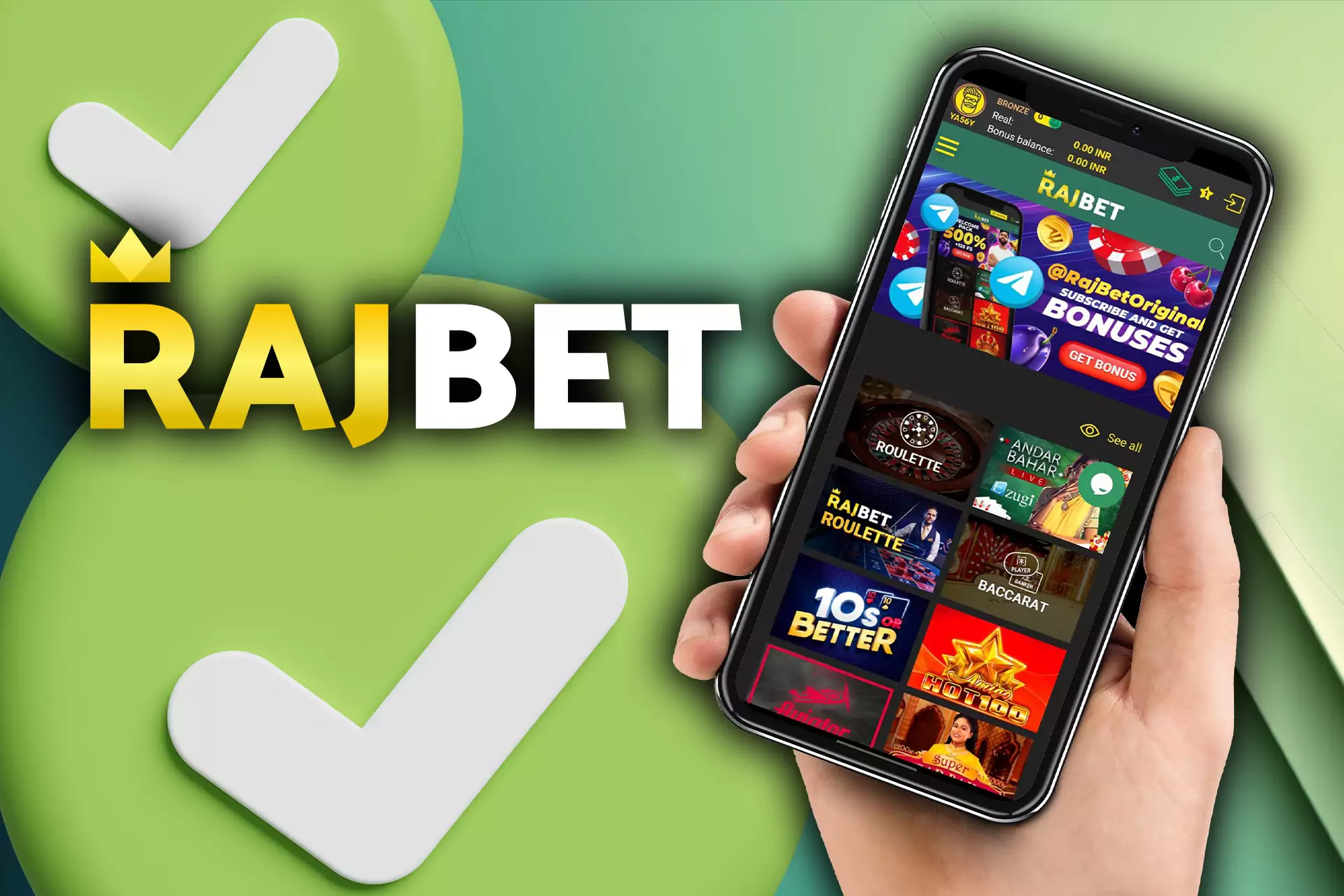The benefits of the Rajbet app are astounding.