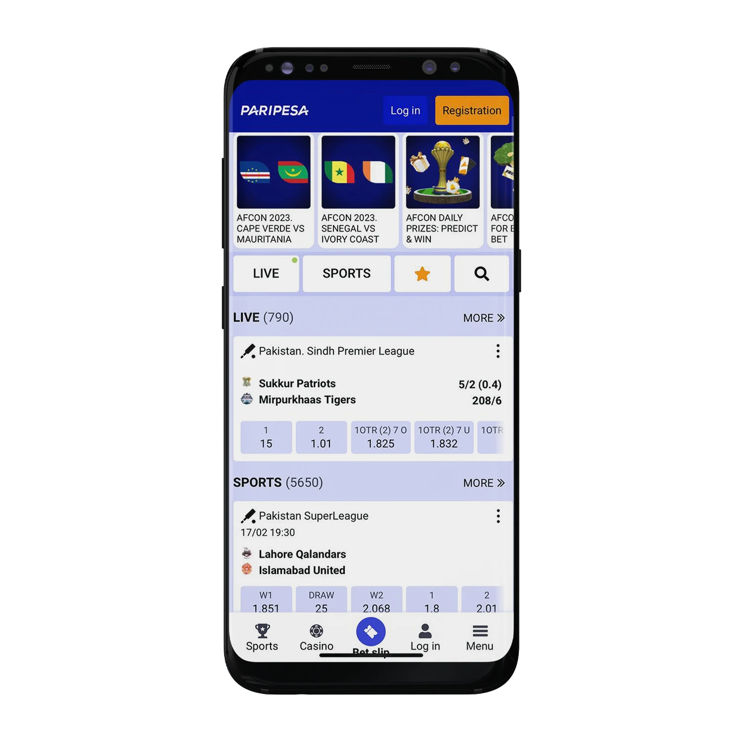 The Paripesa app is great for beginners.